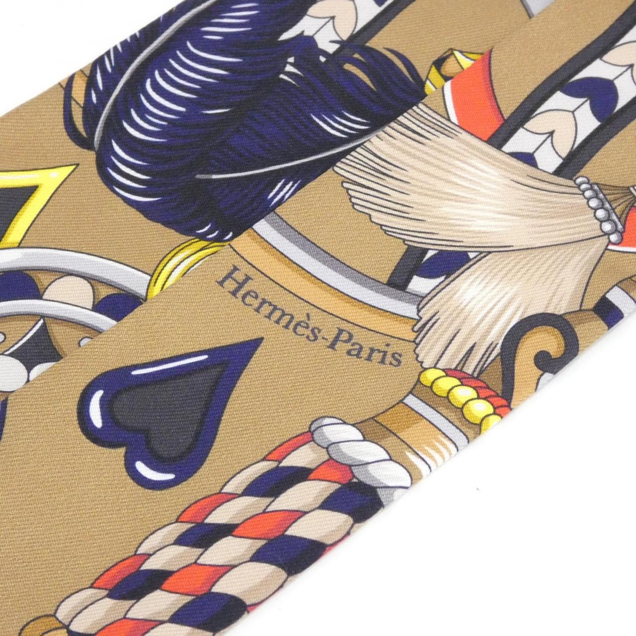 エルメス HARNAIS DE COEUR ツイリー 064090S スカーフ