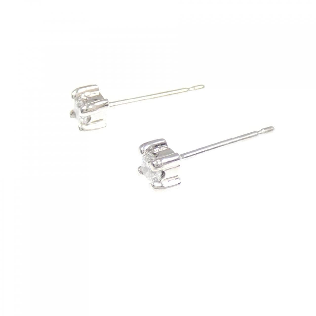 PT850 ダイヤモンド ピアス 0.16CT