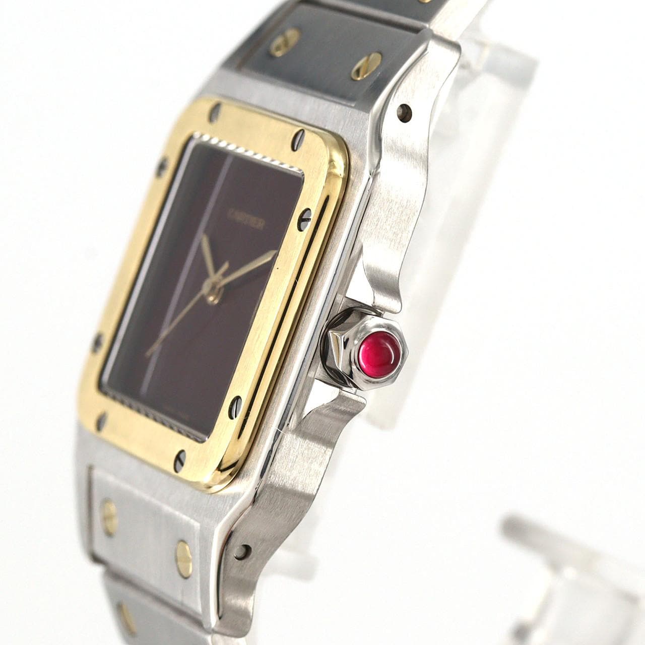 カルティエ サントスカレLM コンビ 45168381 SSxYG 自動巻