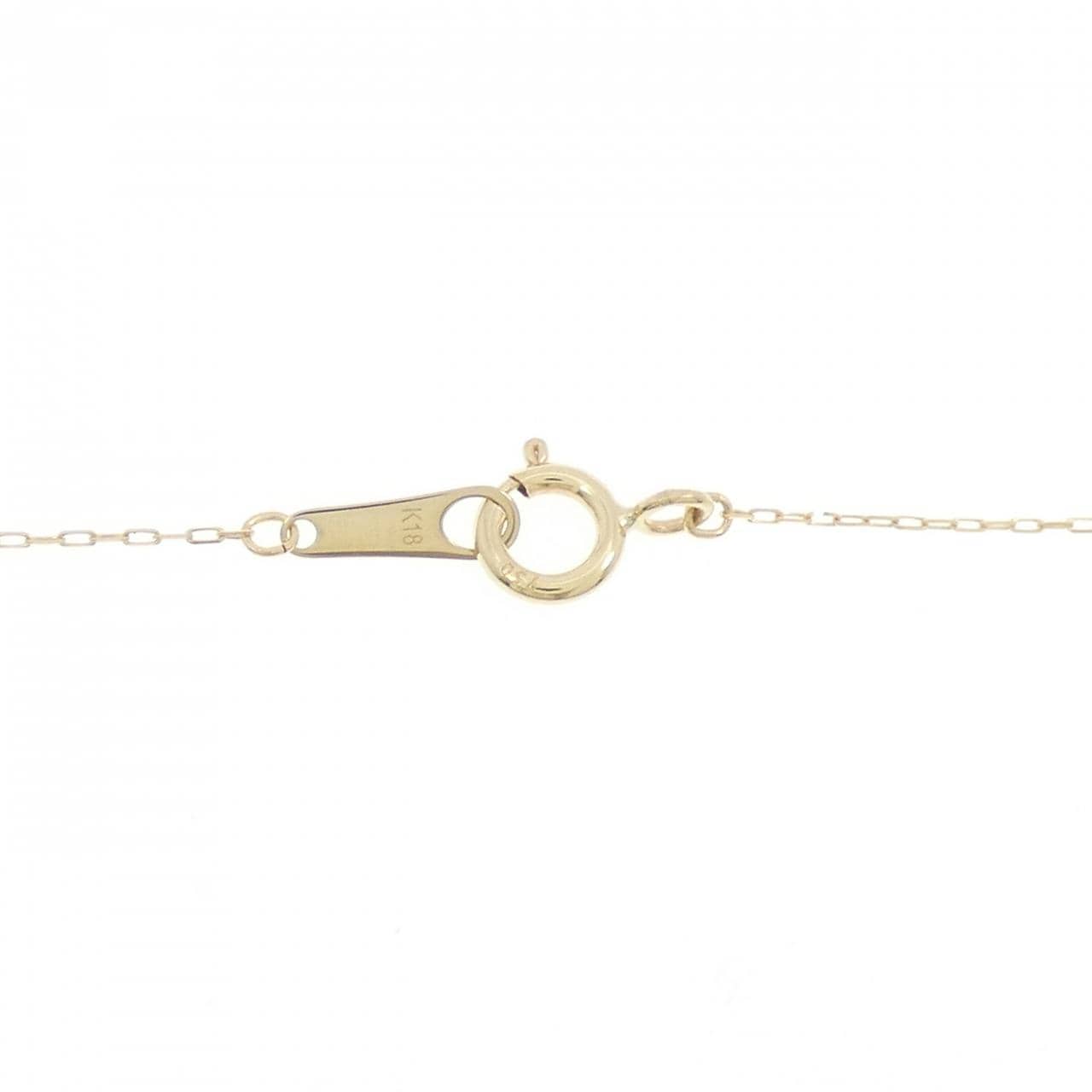 【新品】K18YG イニシャルG ネックレス