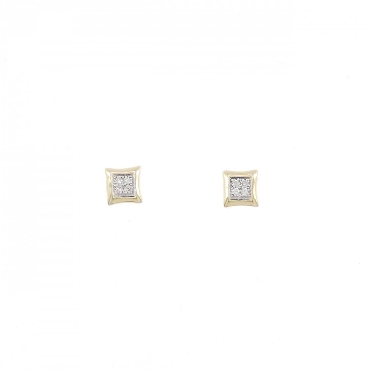 コメ兵｜K10YG/K10WG ダイヤモンド ピアス｜ジュエリー｜ピアス 