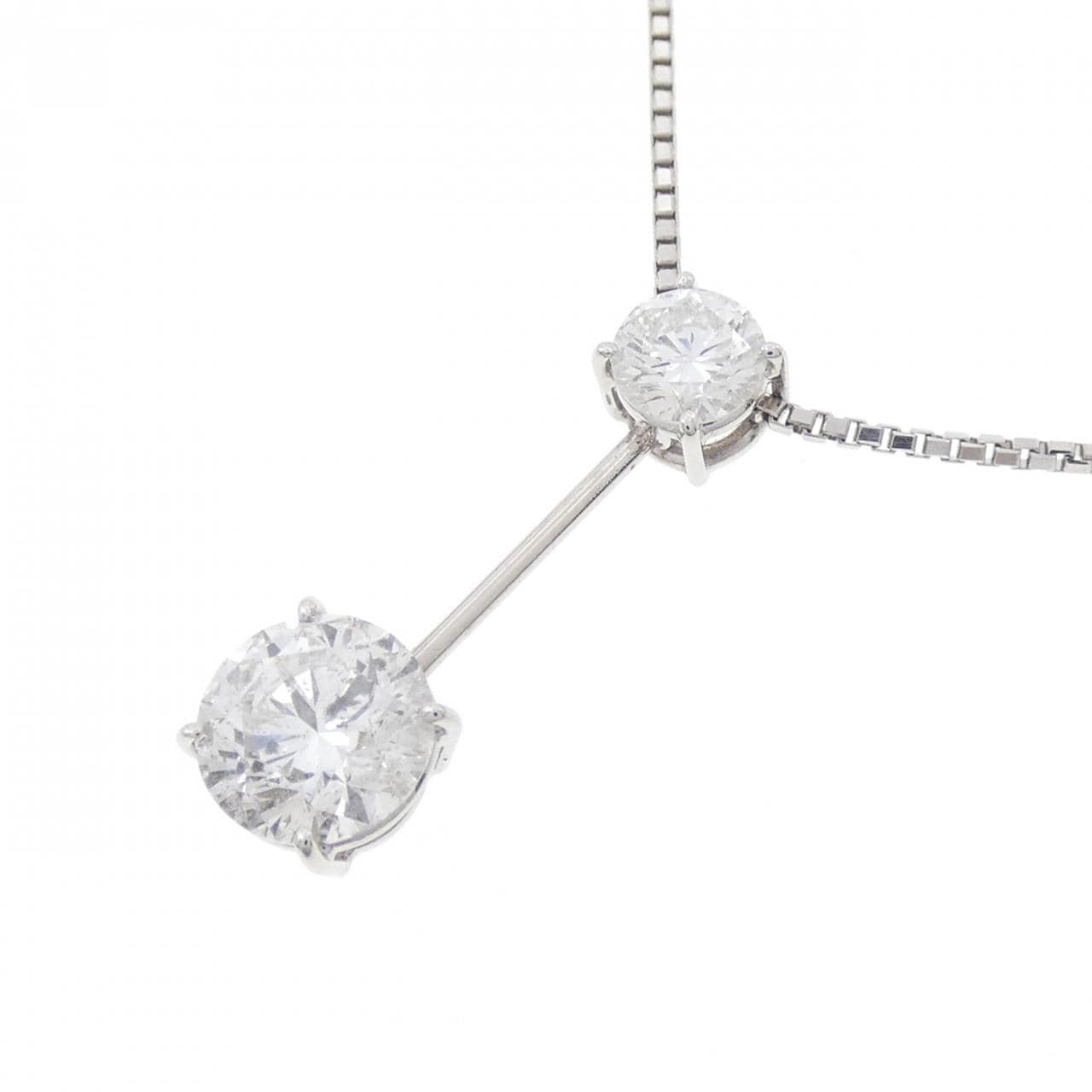 PT900/PT850 ダイヤモンド ネックレス 1.140CT