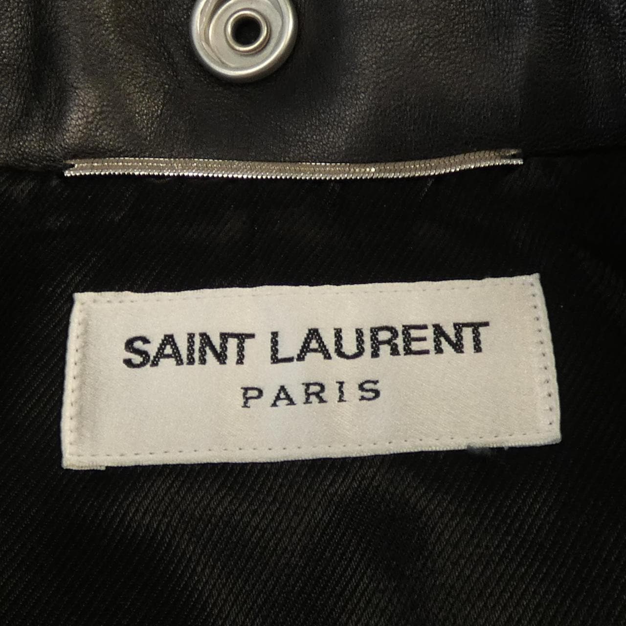 SAINT LAURENT 397290 Y5YA1 皮革騎士夾克