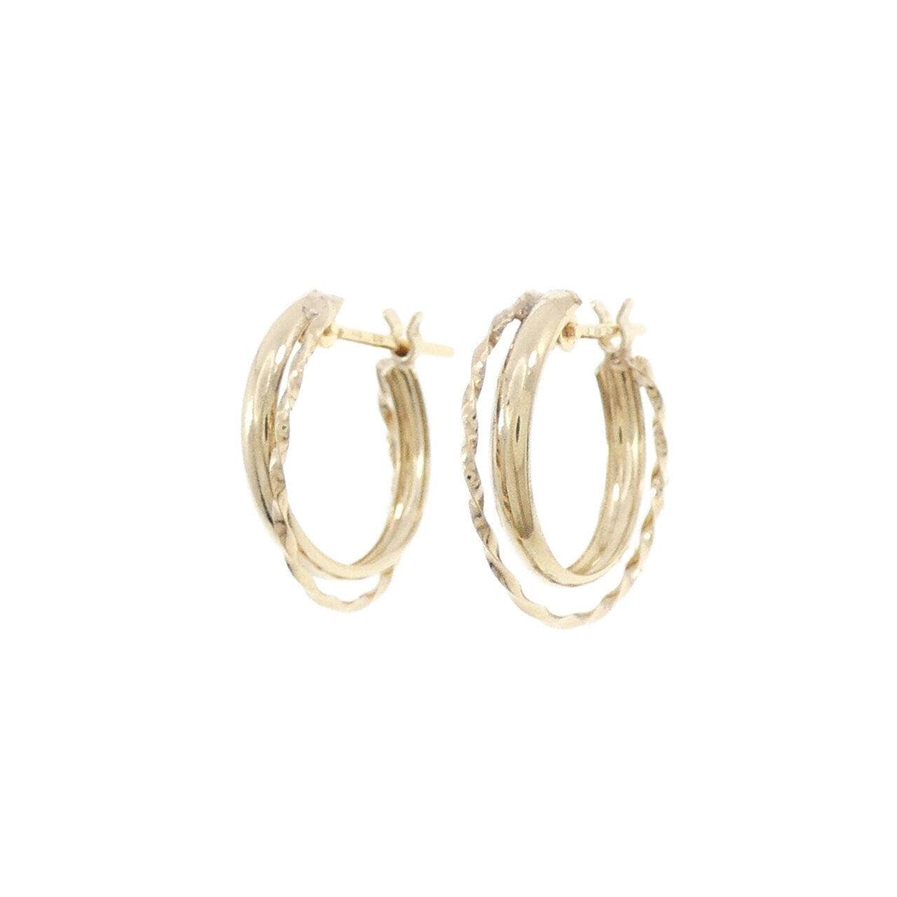 サマンサティアラ K10YG/K18YG ピアス