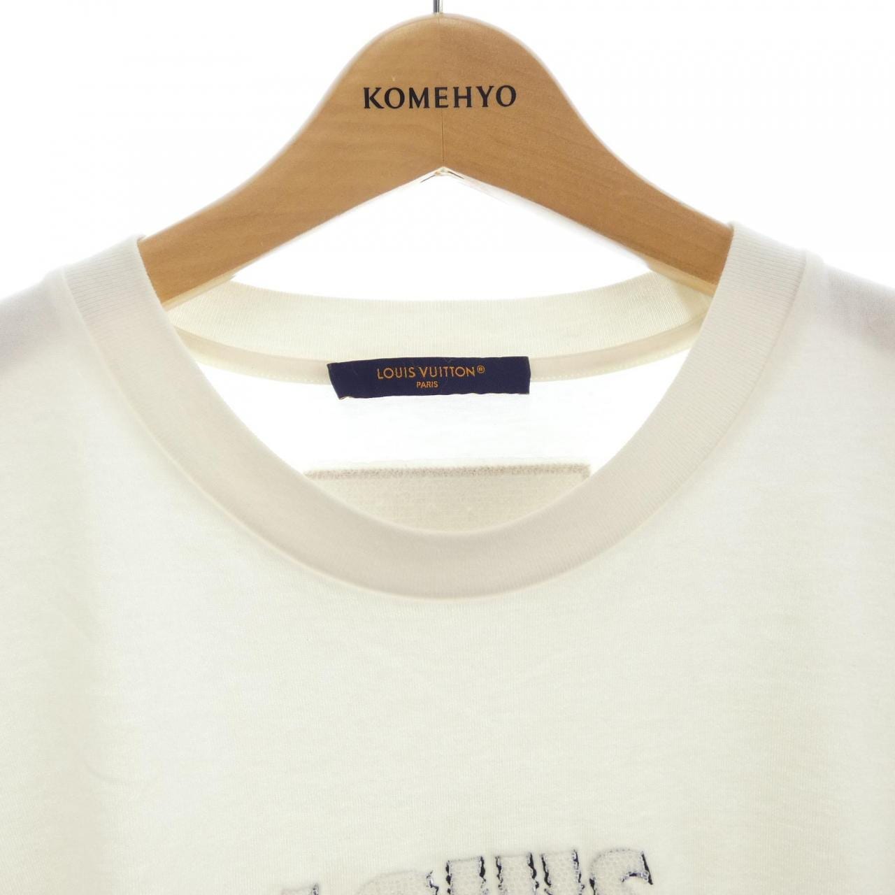 ルイヴィトン LOUIS VUITTON エンブロイダードビーズコットンTシャツ HPY35WNPG Tシャツ