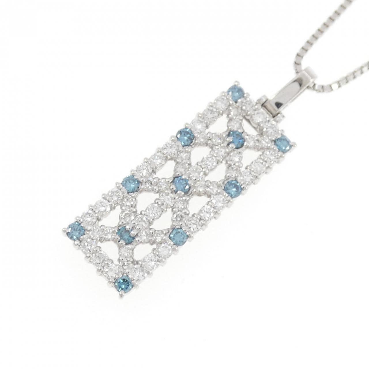 PT900/PT850 ダイヤモンド ネックレス 0.80CT