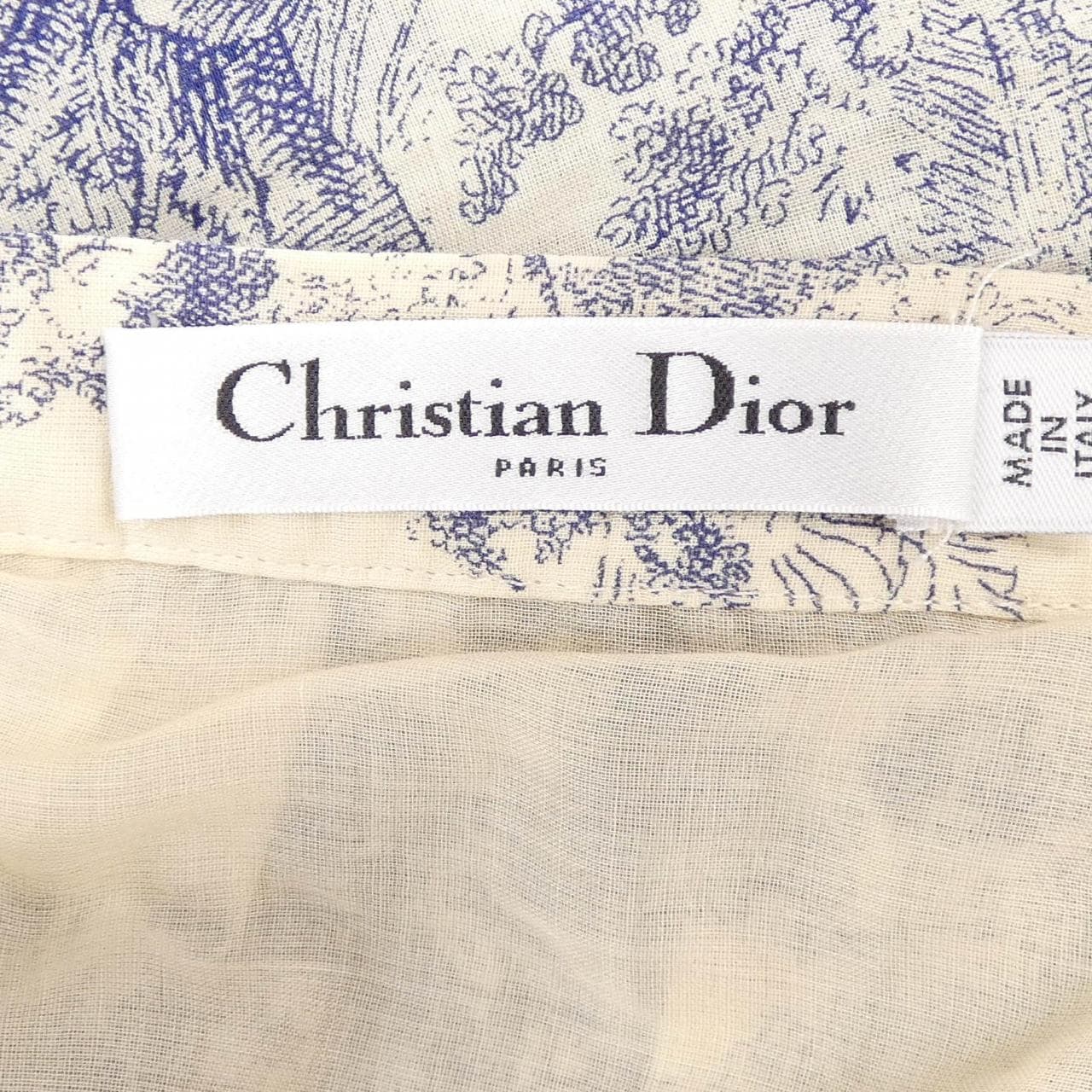 クリスチャンディオール CHRISTIAN DIOR トワルドゥジュイ TOILE DE JOUY 911J29A3802 スカート