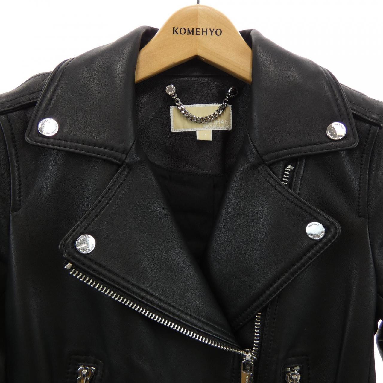 マイケルマイケルコース MICHAEL MICHAEL KORS レザーライダースジャケット