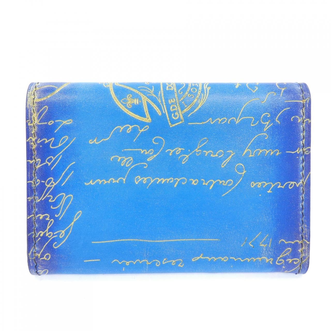 ベルルッティ Berluti インブイアスクリットレザーカードホルダー CARD CASE