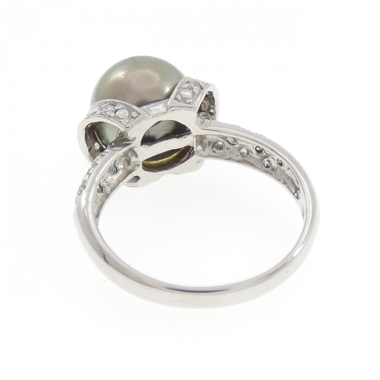 PT900 黒蝶パール リング 10.1mm