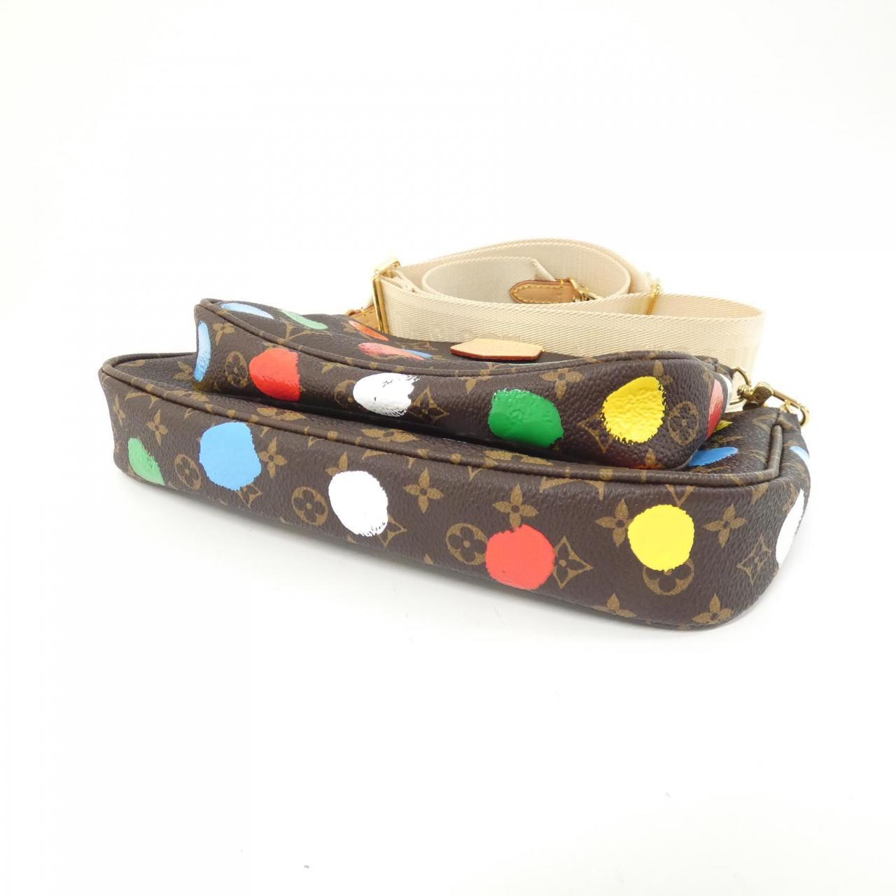 ルイヴィトン モノグラム(LV X YK) ミュルティ ポシェット アクセソワール M46385 ショルダーバッグ