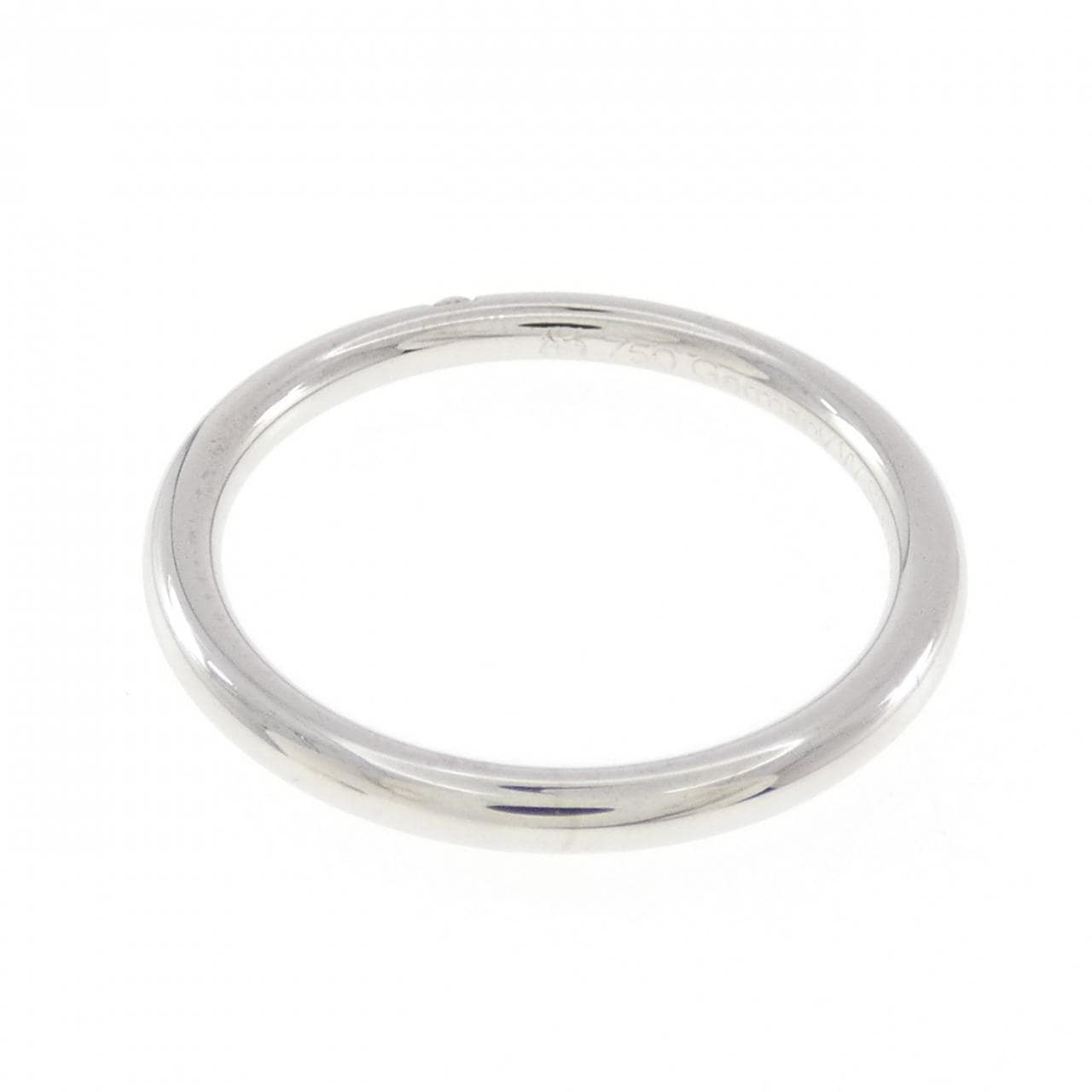 750WG ダイヤモンド リング 0.03CT