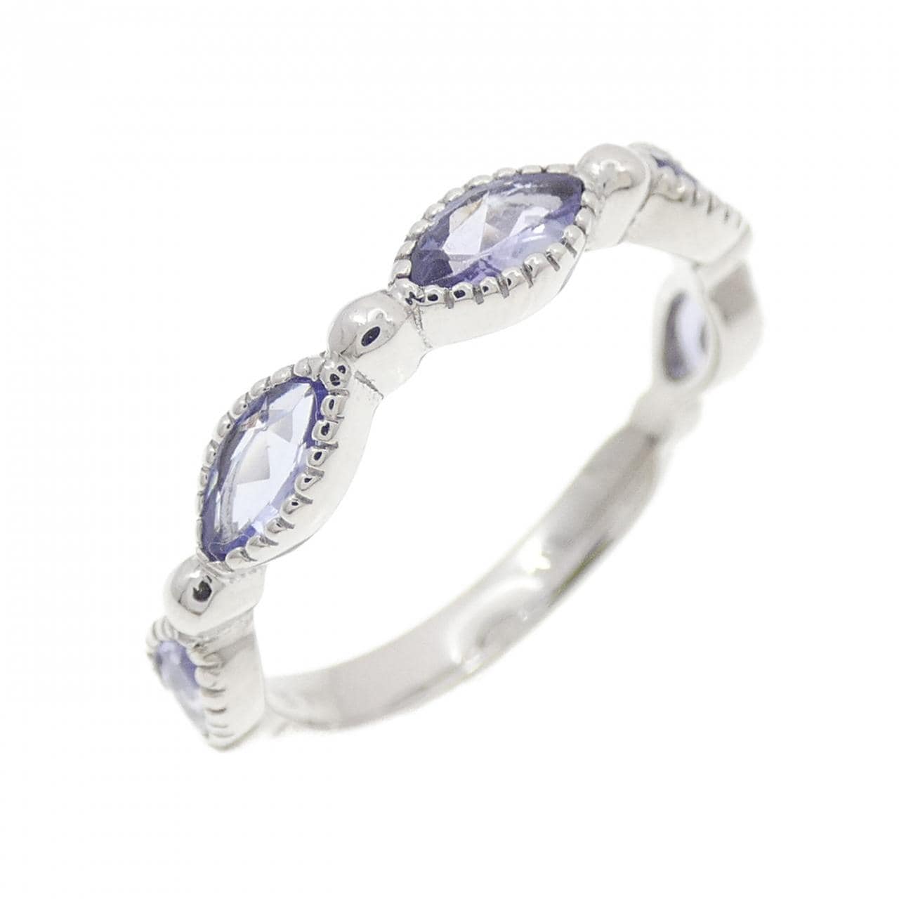 K18WG タンザナイト リング