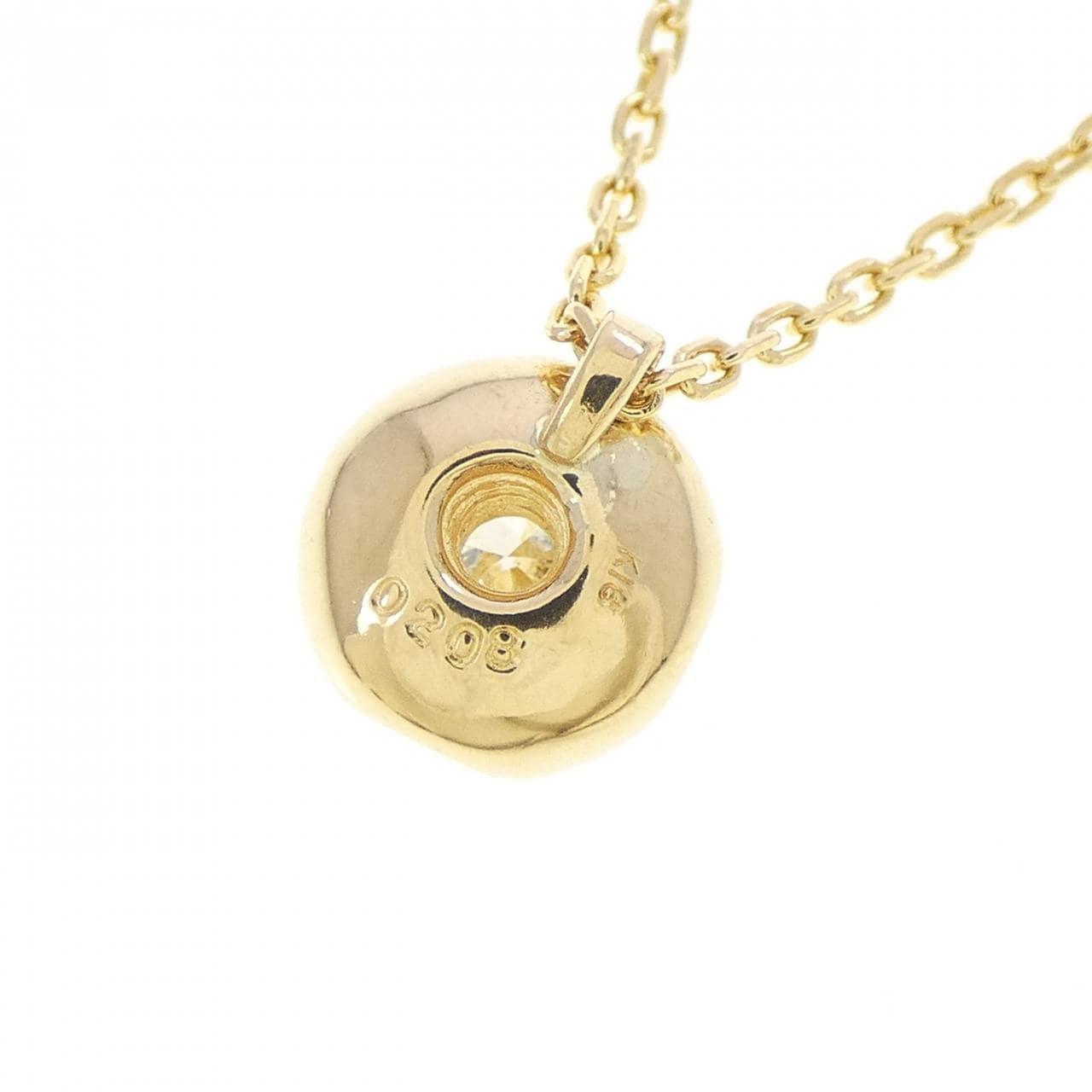 K18YG ダイヤモンド ネックレス 0.208CT