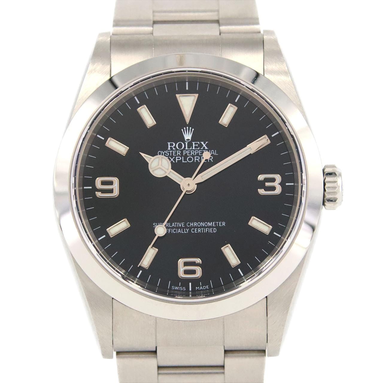 ロレックス エクスプローラーI 14270 SS 自動巻 A番