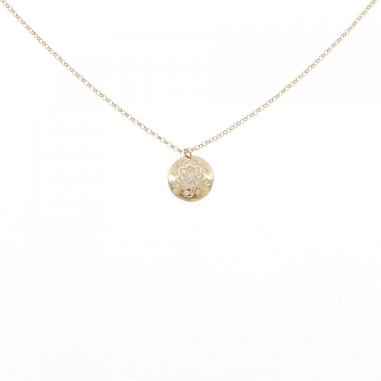 Agete鑽石項鍊 0.09CT