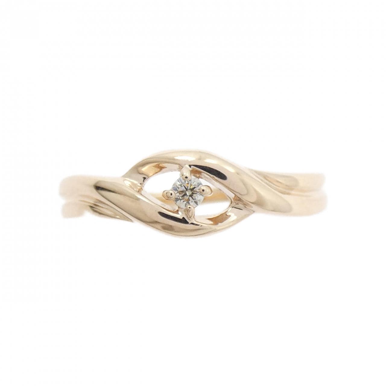 K10PG ダイヤモンド リング 0.03CT