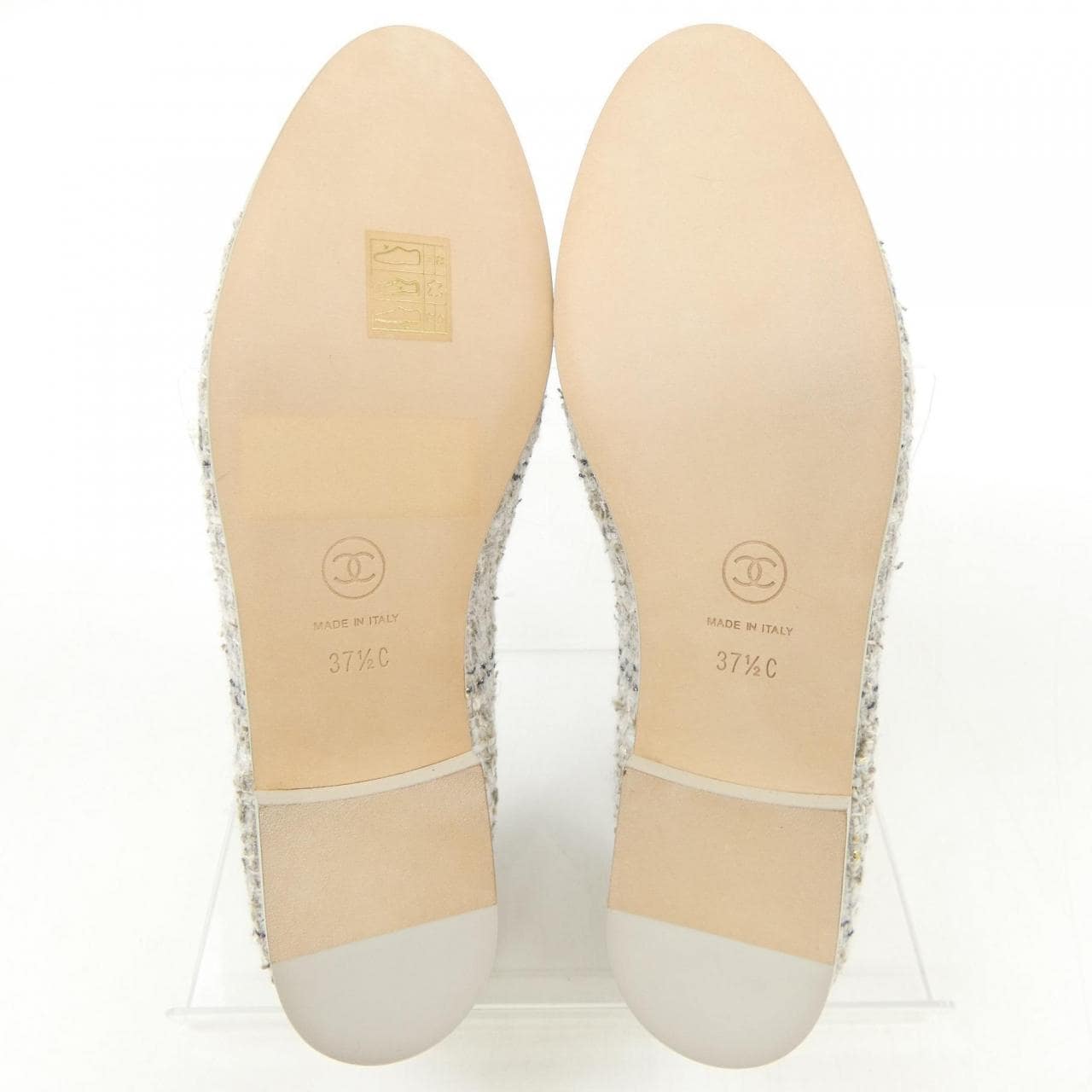 シャネル CHANEL G02819B21771 フラットシューズ