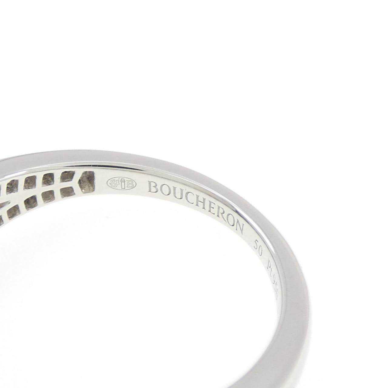 ブシュロン ポン ドゥ パリ リング 0.71CT F VVS2 3EXT