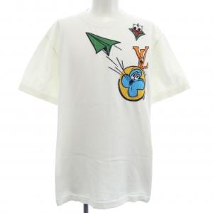 ルイヴィトン LOUIS VUITTON モノグラムコミックスインターシャショートスリーブクルーネック HON97WHA0 ニット