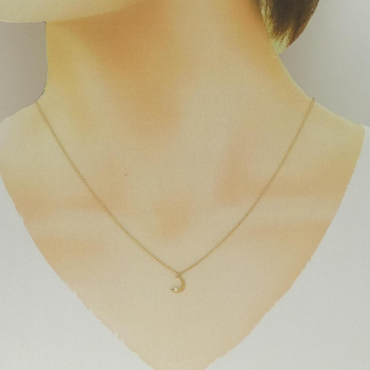 スタージュエリー ダイヤモンド ネックレス 0.01CT