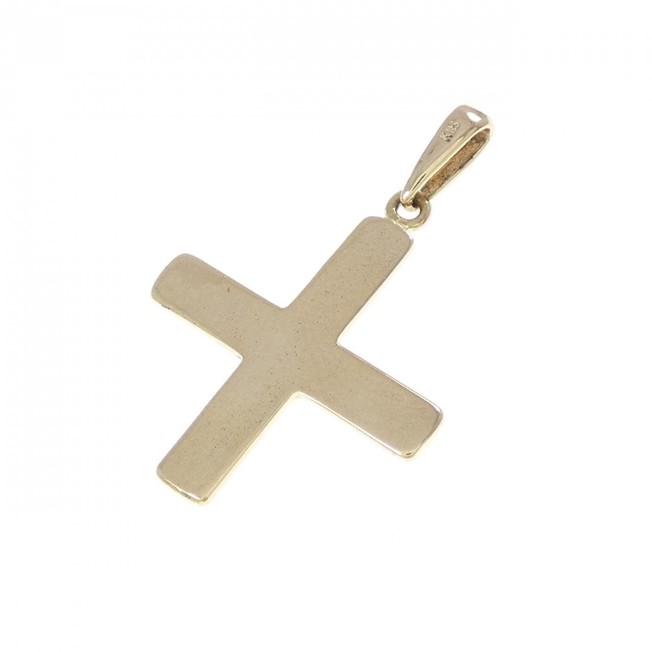 K18YG クロス ペンダント