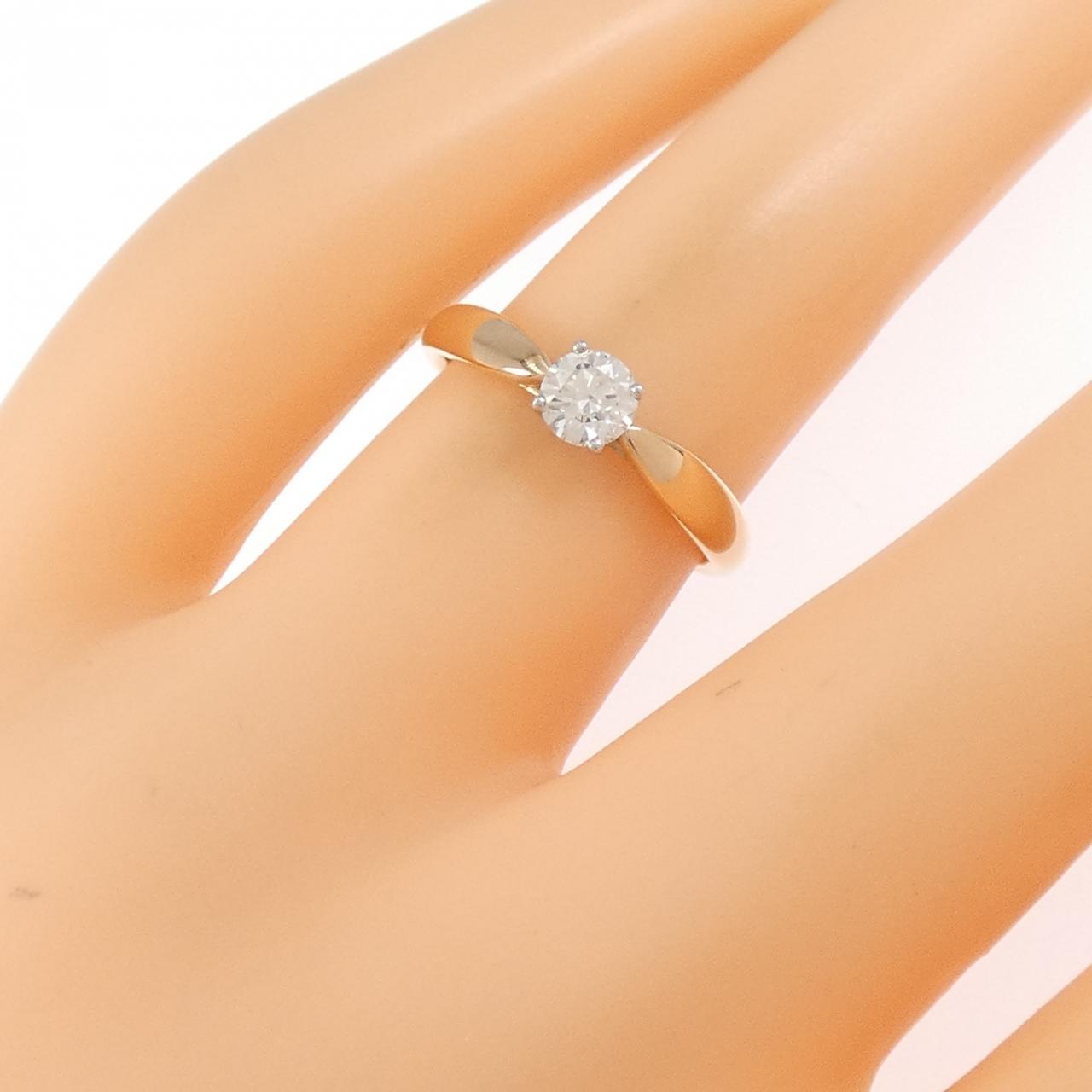 ティファニー ハーモニー リング 0.27CT H VS1 3EXT