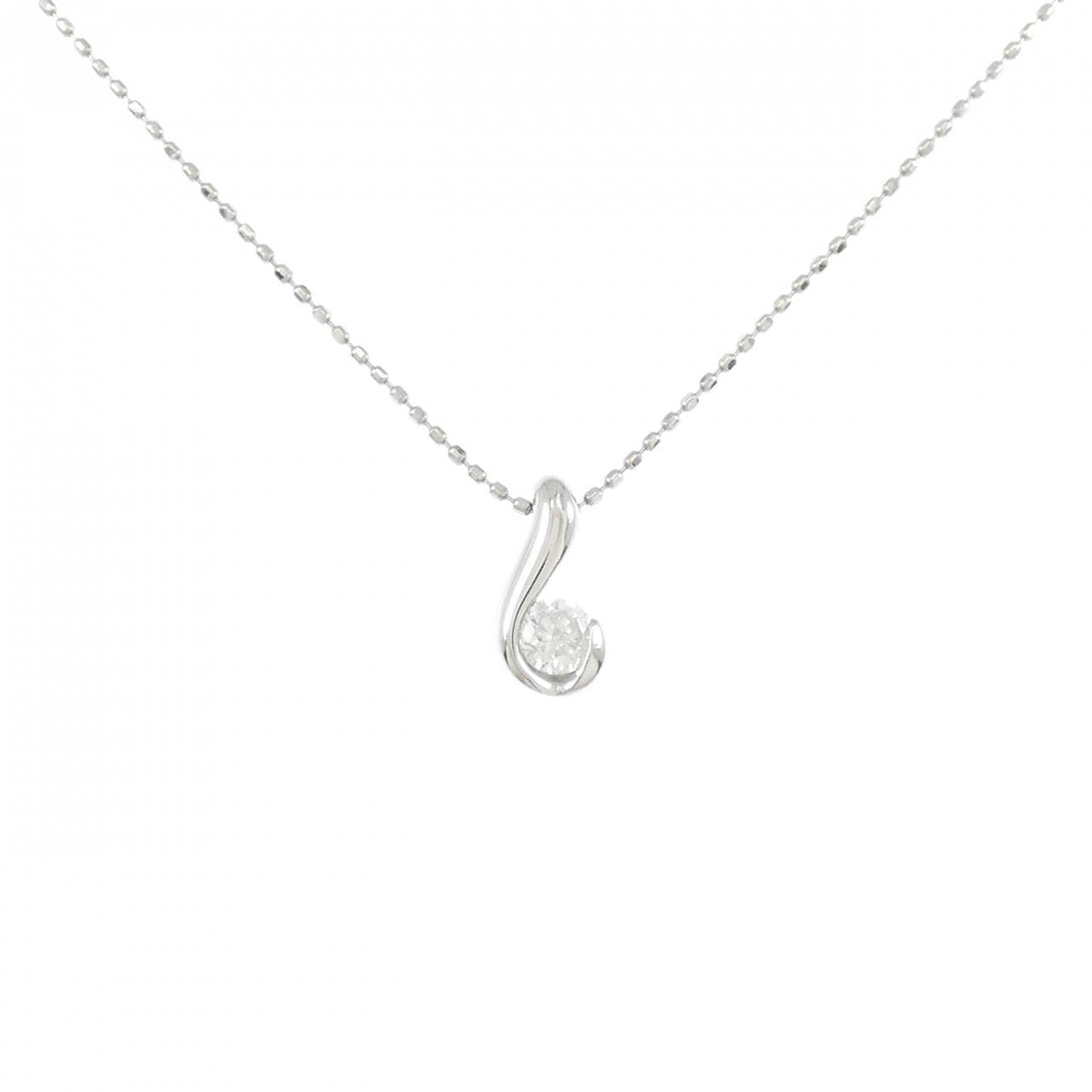 PT900/PT850 ダイヤモンド ネックレス 0.20CT
