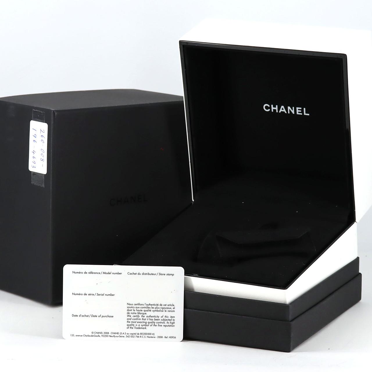 シャネル J12 29mmセラミック/D･8P H2572 セラミック クォーツ