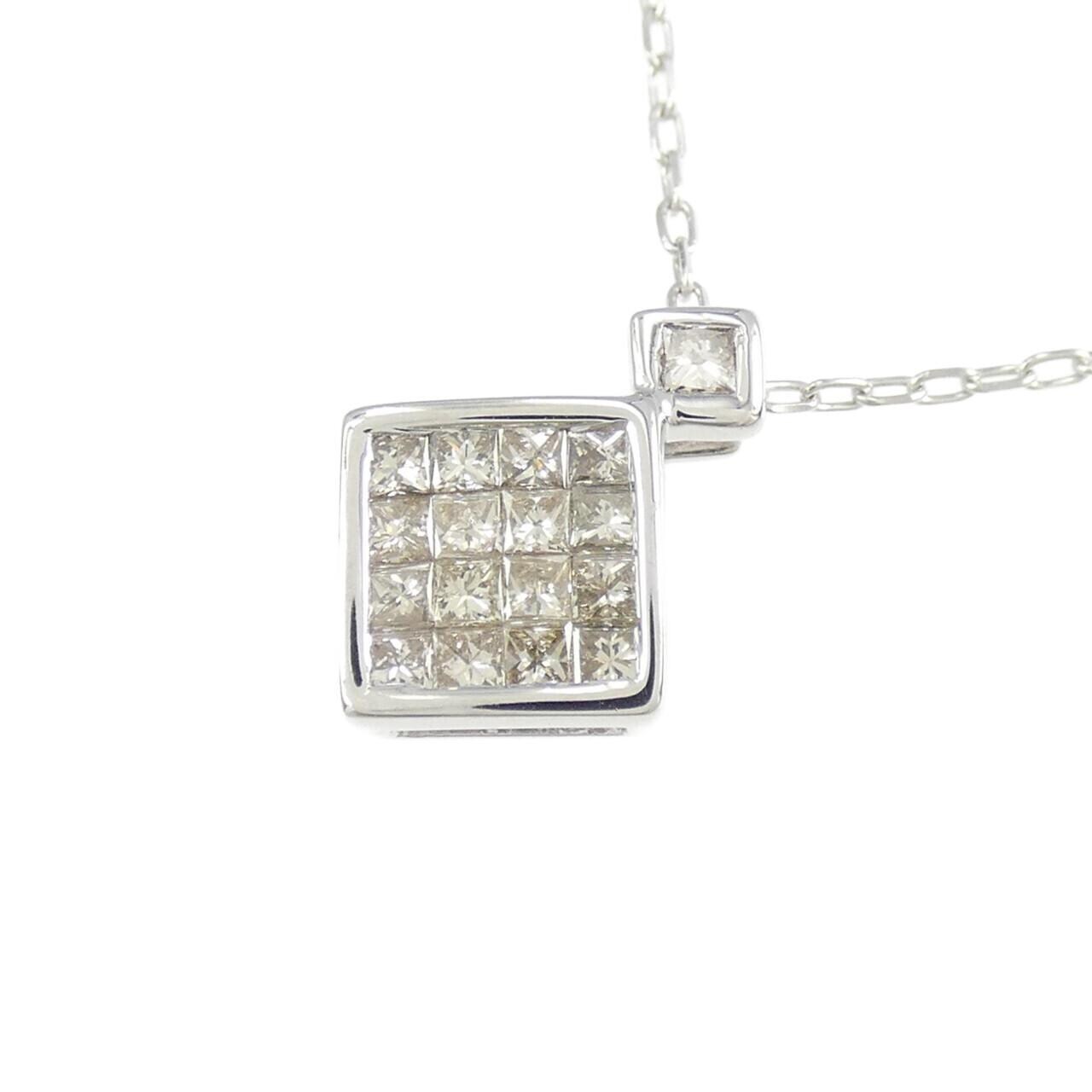 コメ兵｜K18WG ダイヤモンド ネックレス 0.29CT｜ジュエリー