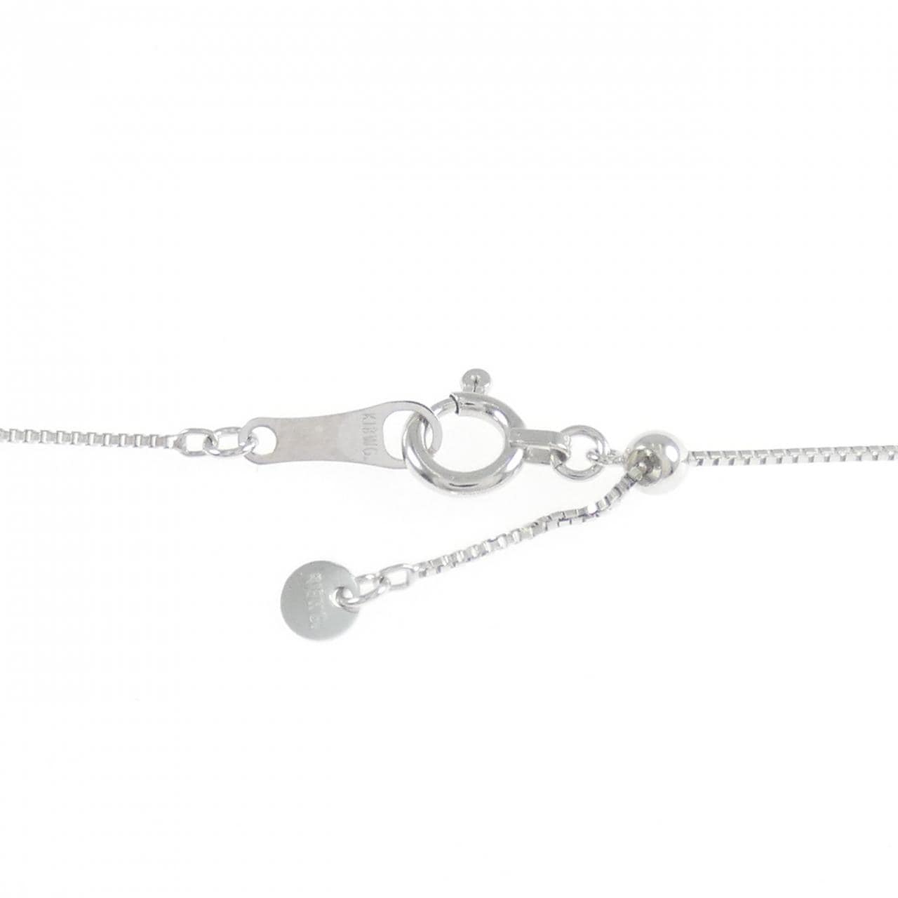 K18WG オニキス ネックレス