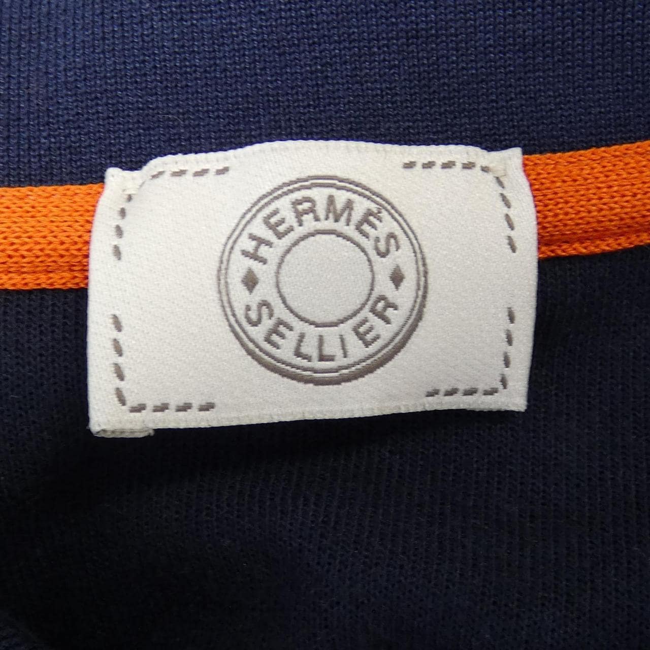 エルメス HERMES クルードセル SELLIER H800271E ドゥブル･ジュー ポロシャツ