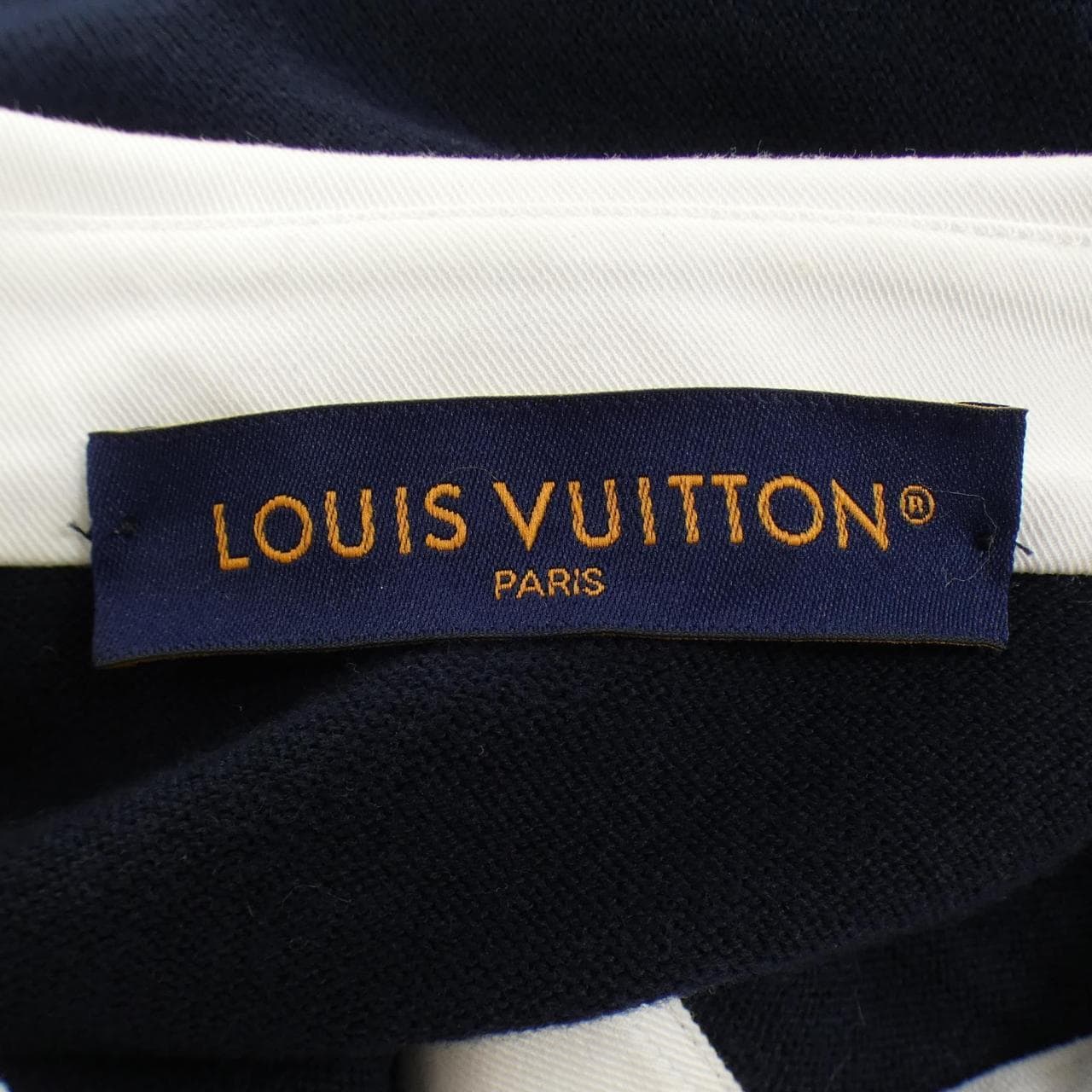 ルイヴィトン LOUIS VUITTON エンブロイダードショートスリーブコットンプレンドポロシャツ HRN14WF77 ポロシャツ