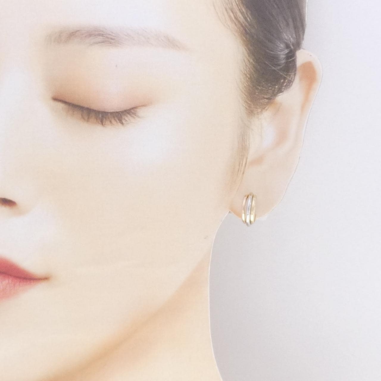 750スリーカラー ピアス