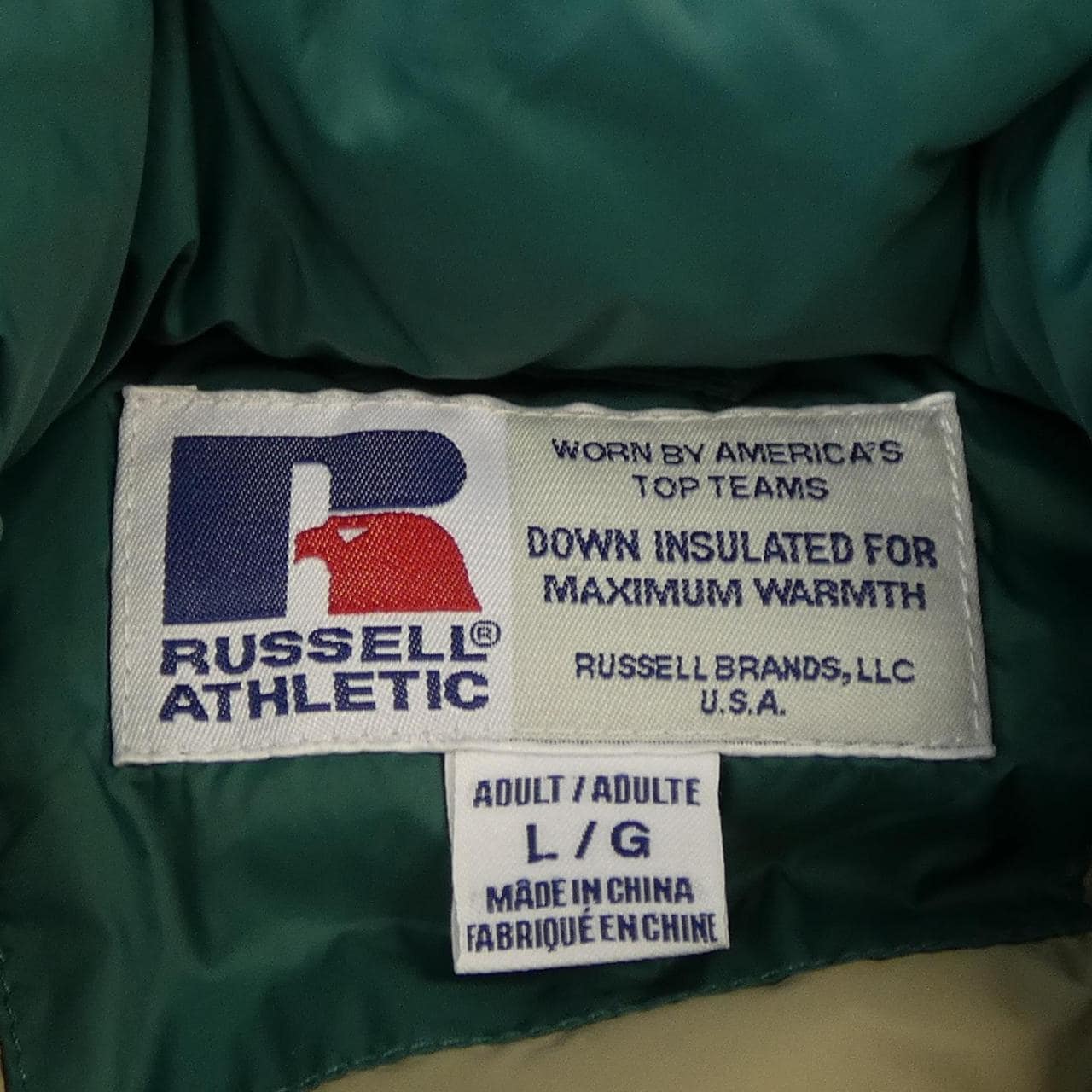 RUSSELL ATHLETIC RJ-23727 ダウンベスト