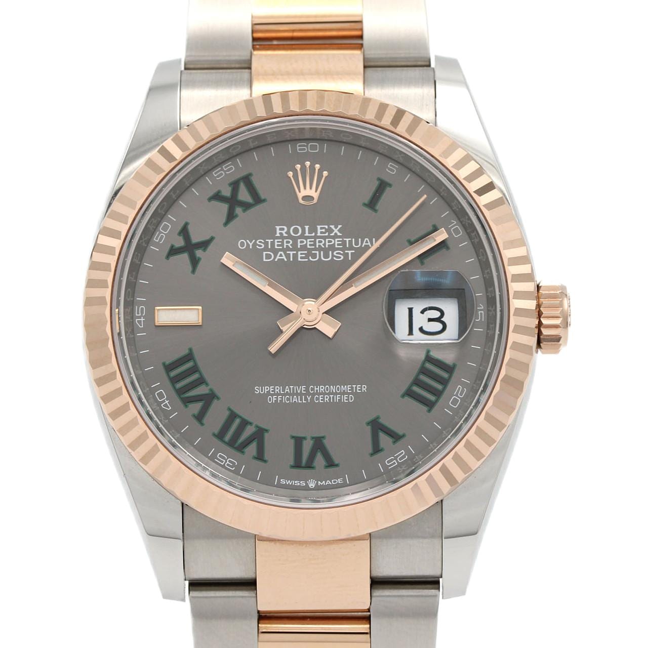 ロレックス デイトジャスト 126231･3 SSxPG 自動巻 ランダム番