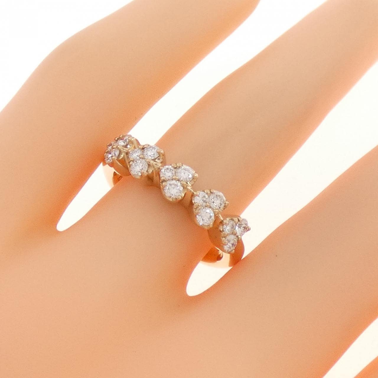 ポンテヴェキオ ハート ダイヤモンド リング 0.43CT