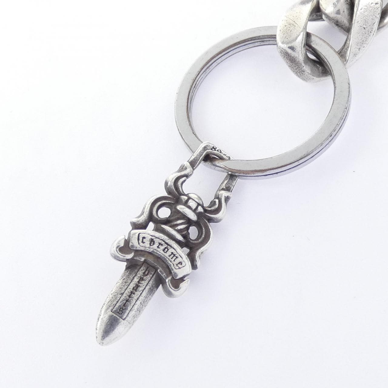 クロムハーツ CHROME HEARTS CLIP CHAIN CLSSC SHT 2L 2357 304 4600 9100 KEY HOLDER