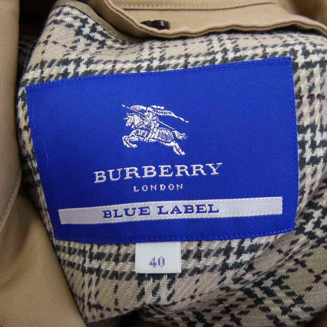 バーバリーブルーレーベル BURBERRY BLUE LABEL トレンチコート
