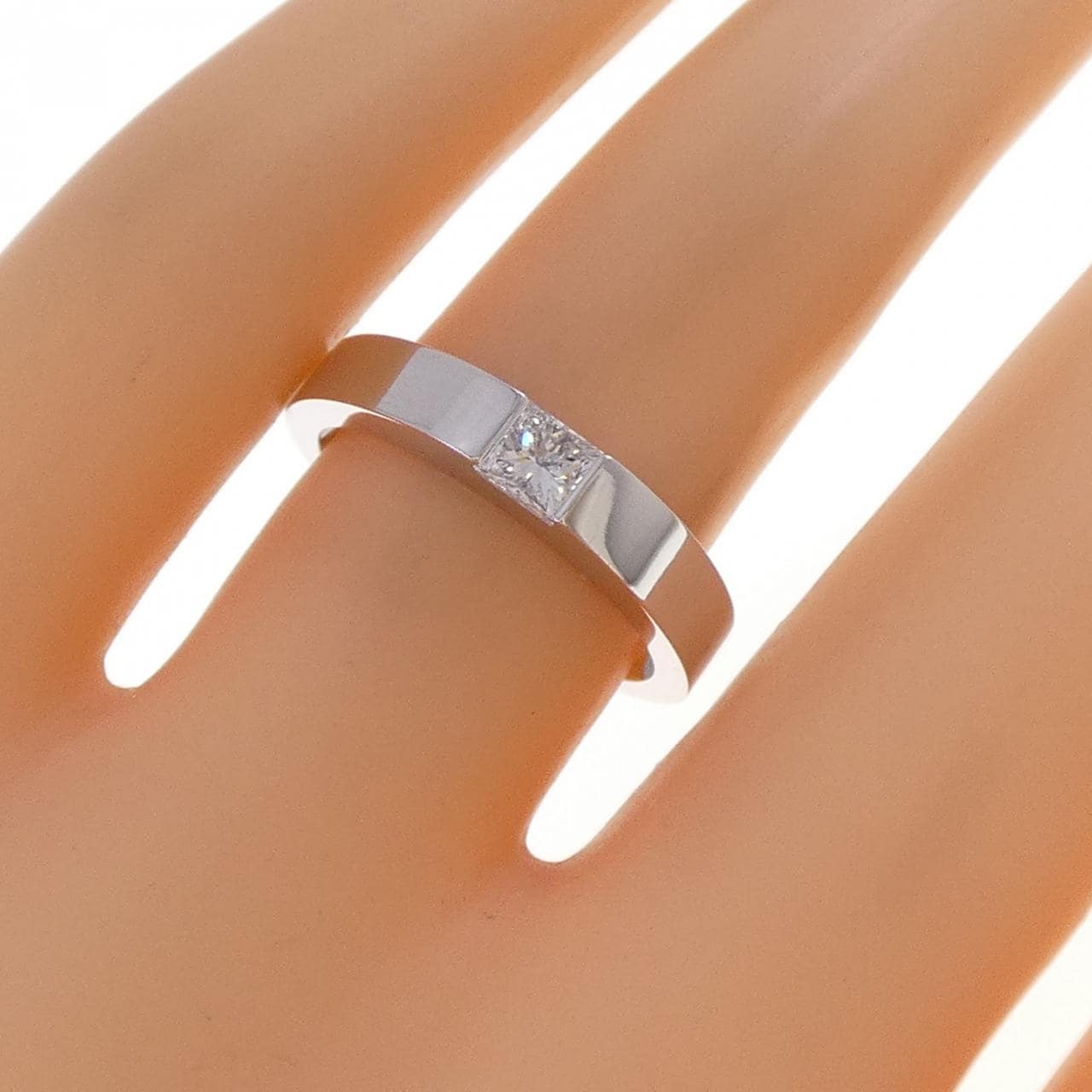 カルティエ タンク リング 0.25CT
