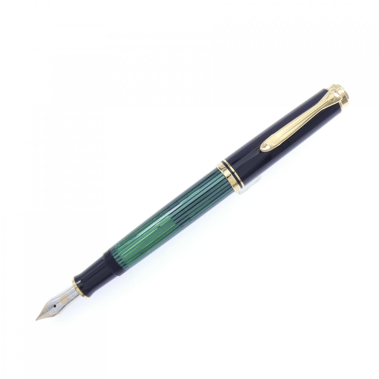 ペリカン スーベレーンM400緑縞 万年筆