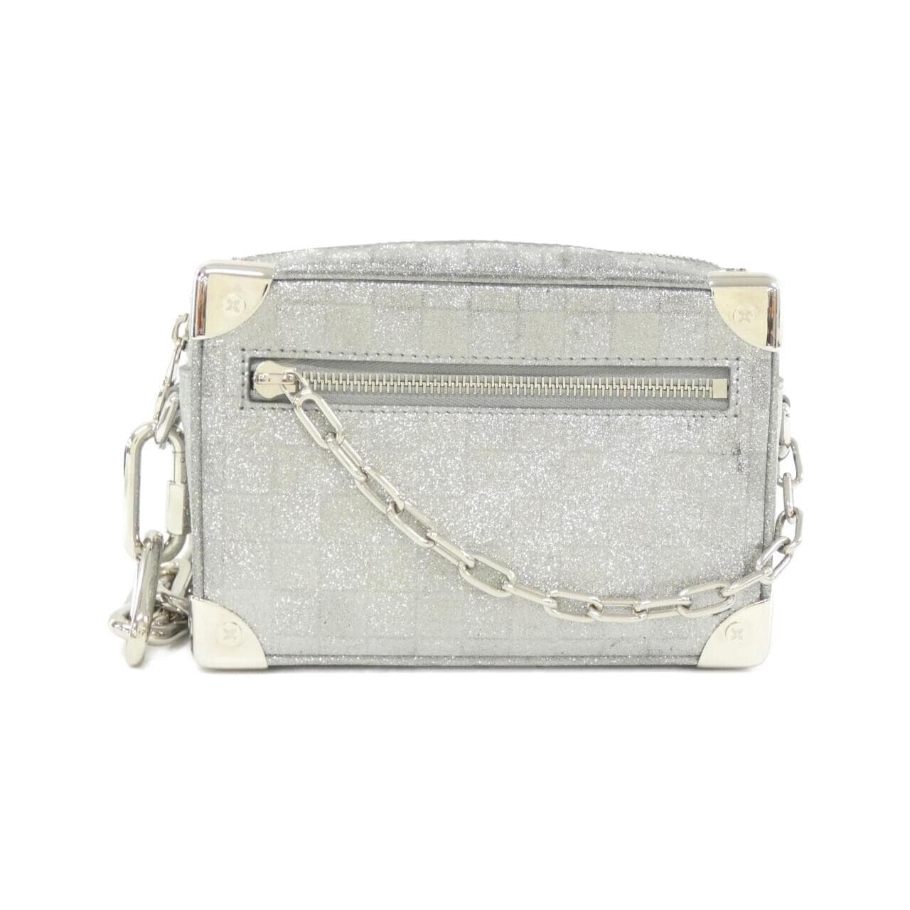 LOUIS VUITTON Damier Glitter 迷你 Soft Trunk M59726 單肩包