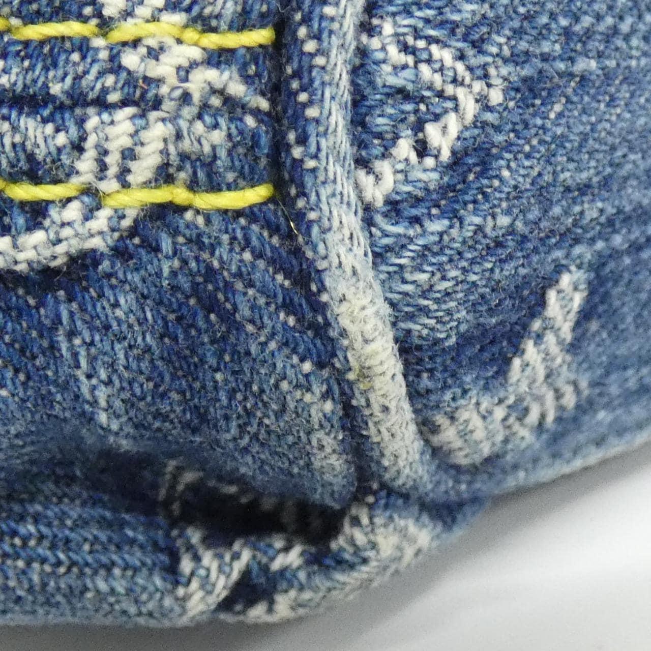 ルイヴィトン モノグラム デニム ミニ プリーティ M95050 ショルダーバッグ