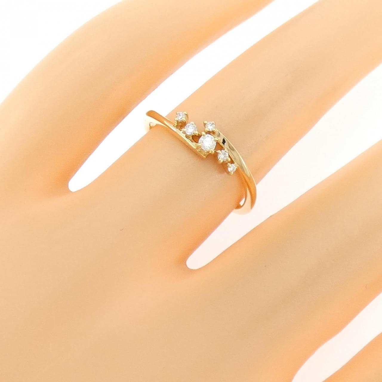 4゜C ダイヤモンド リング