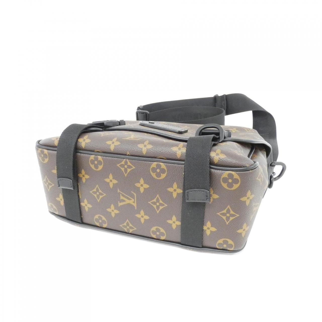 LOUIS VUITTON Monogram Macassar LV Trail 邮差包 M46972 单肩包