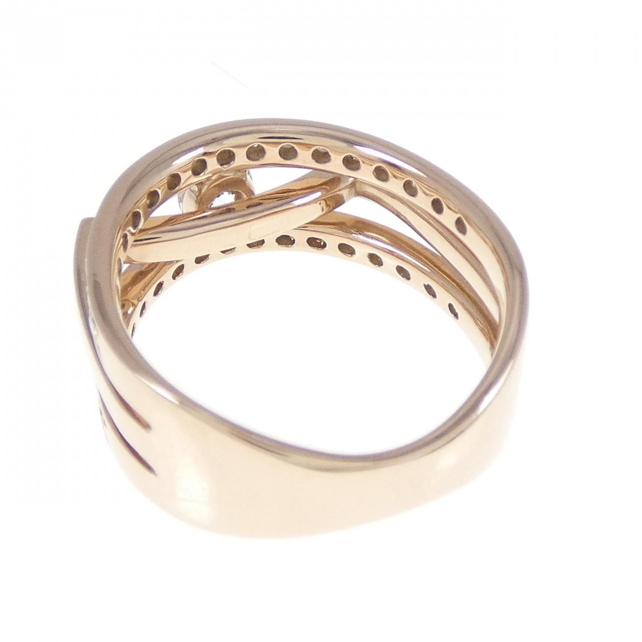 K18PG ダイヤモンド リング 0.20CT