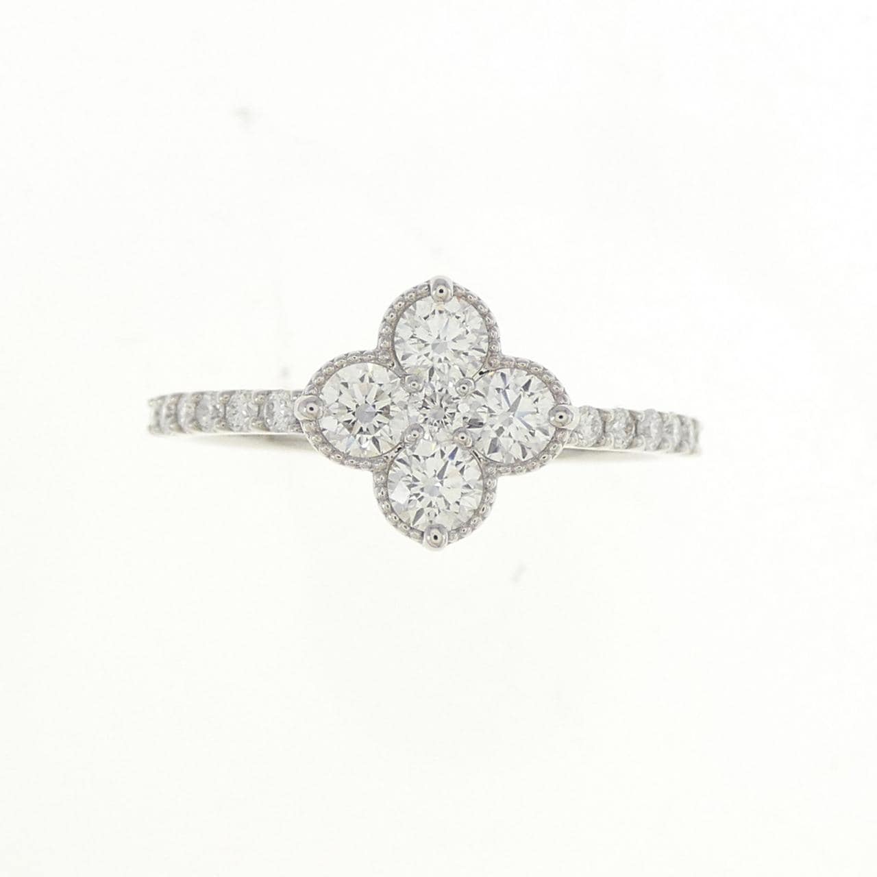 【新品】PT900 ダイヤモンド リング 0.363CT F SI1 VG
