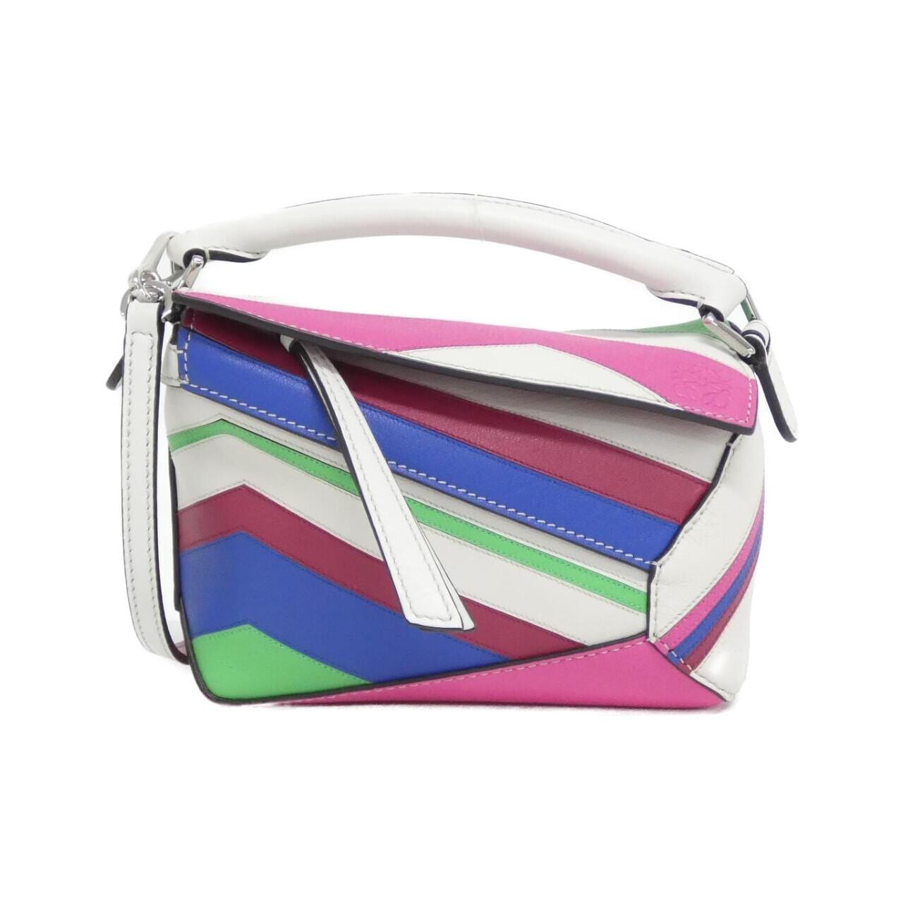 Loewe Puzzle Edge Zigzag Mini A510P88X03 Bag