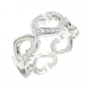 カルティエ Cハート 1P リング