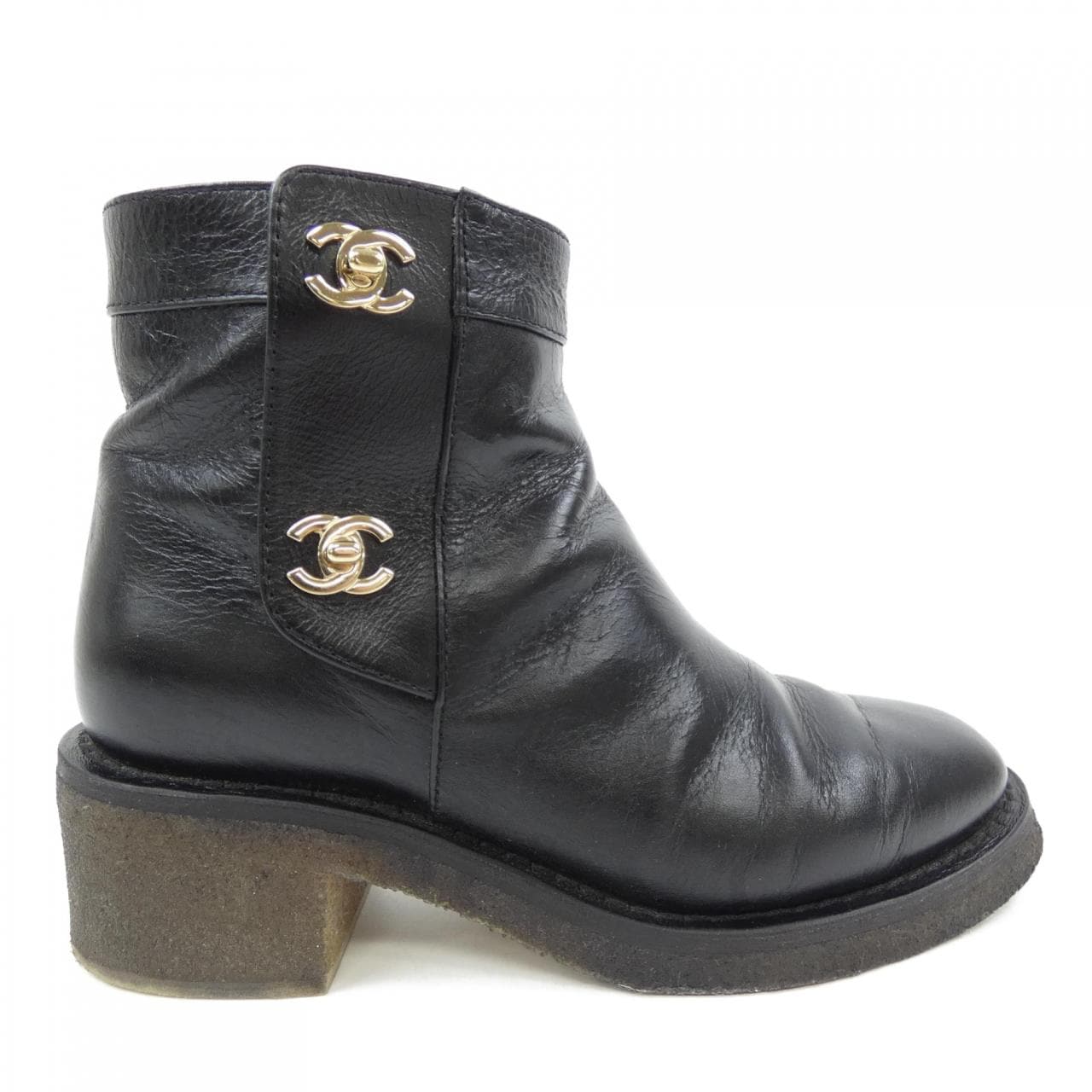 シャネル CHANEL ターンロック G31204X47535 ブーツ